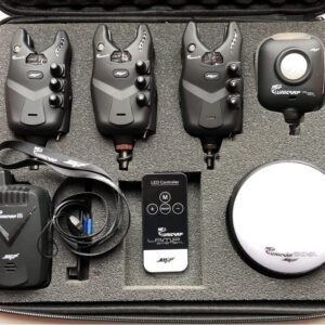 3 signalizátorov ZICO Unicarp III s príposluchom + čidlo + lampa