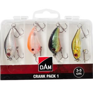 = 4x vobler DAM Crank Pack Inc. Box 3-5 cm