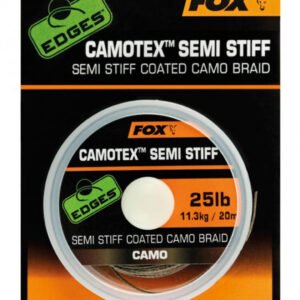 FOX šňúra Camotex semi stiff 25lb 20m