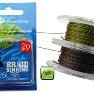 Giants Fishing šnúra Carp Braid Sinking 25lb 20m Camou Green