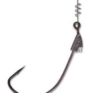 Jigová hlava QUANTUM Black Nickel Q-Hook Offset Big Pike