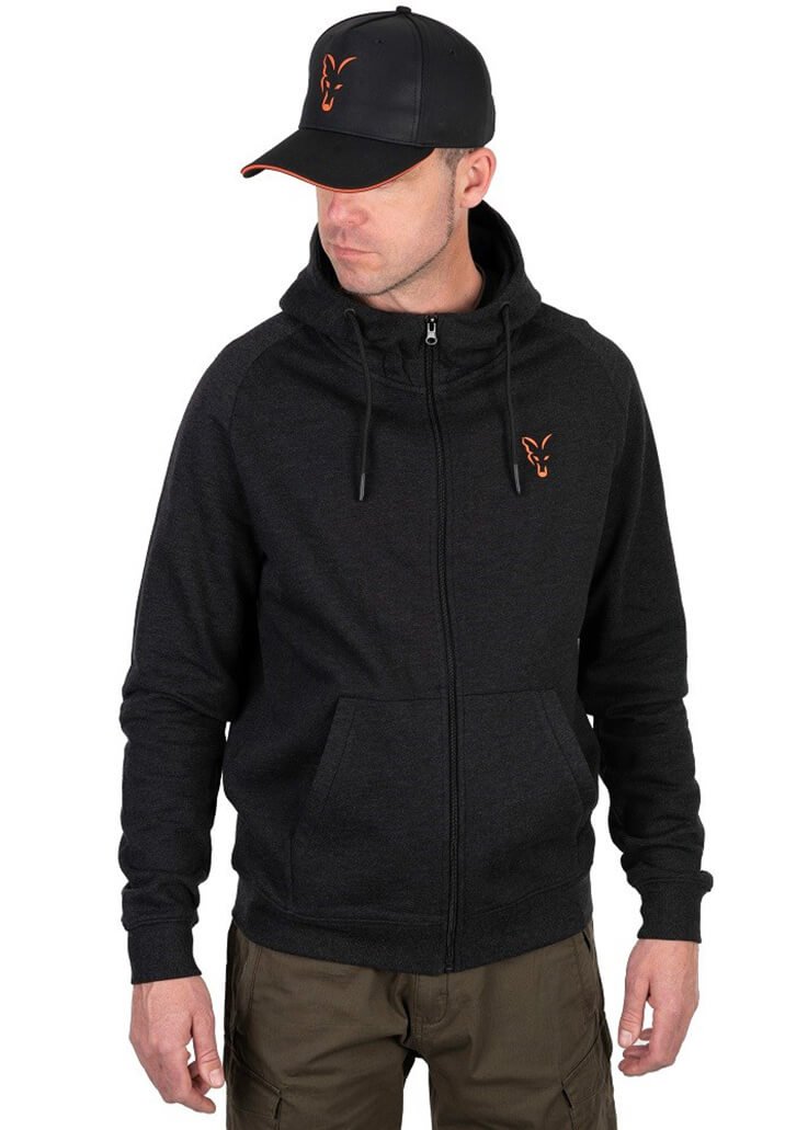 Mikina FOX Collection Lightweight Hoodie Orange Black veľ. XXL