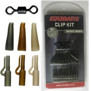 Montáž STARBAITS Clip Kit Set farba hnedá
