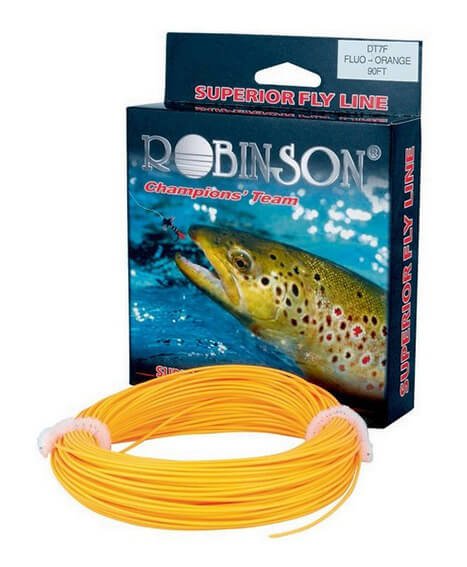 Muškárska šnúra ROBINSON Fluo Orange WF5F