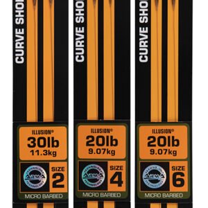 Nadväzec FOX Edges Curve Short Fluoro D-Rig Illusion veľ. 6