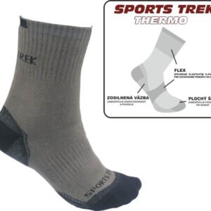 Ponožky Sports trek thermo veľ. 43-46