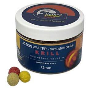 Rozpustné boilie Method Feeder Fans Action Wafter spice meat