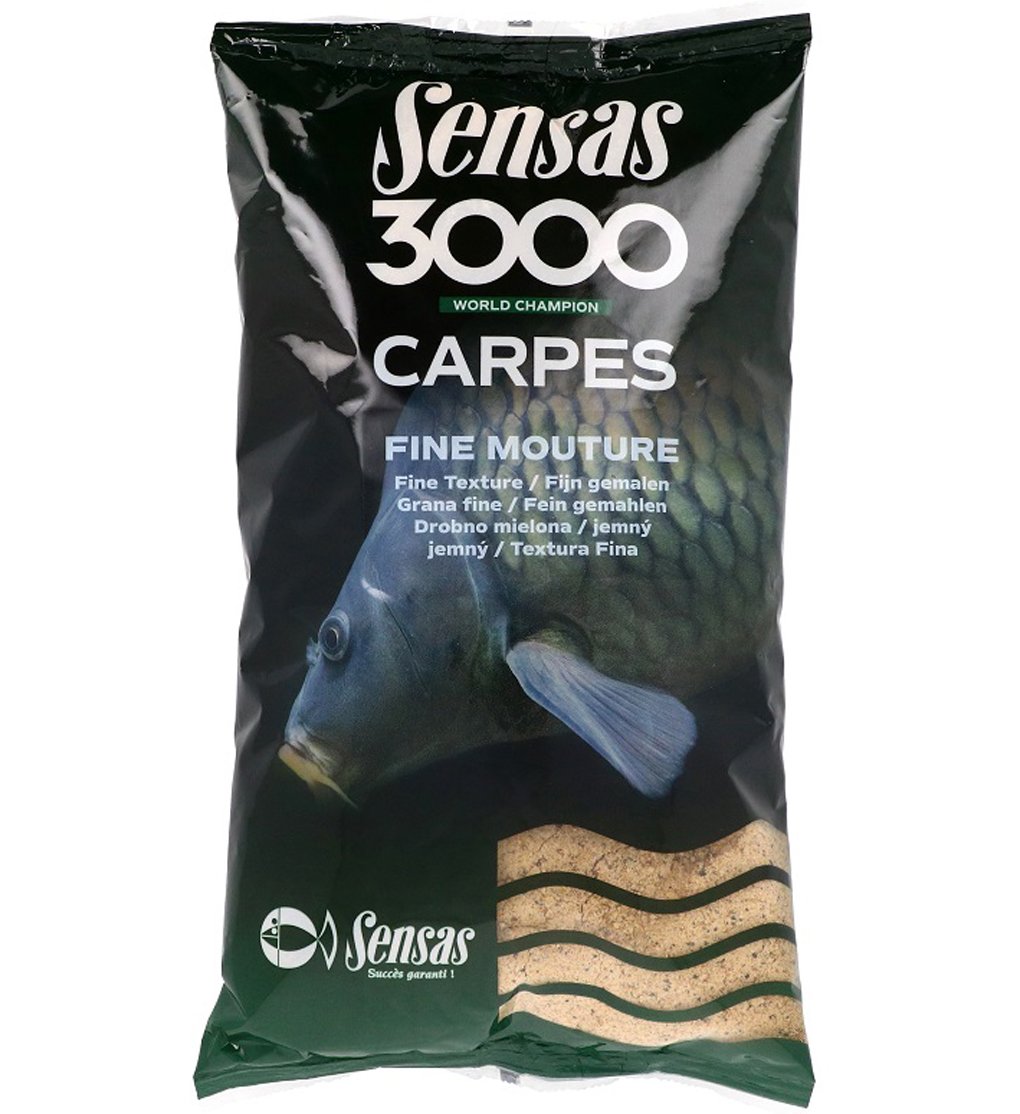 SENSAS 3000 Carpes Fine Mouture (kapor jemný)