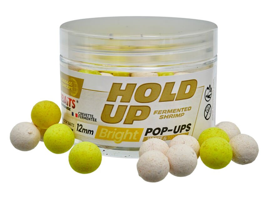 STARBAITS Pop Up Bright Hold Up Shrimp priemer 16 mm