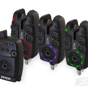 Sada 3 signalizátorov ZFISH Bite Alarm ZX8 s príposluchom