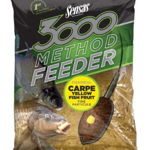 Sensas Kŕmenie 3000 Method Feeder 1kg carpe yellow
