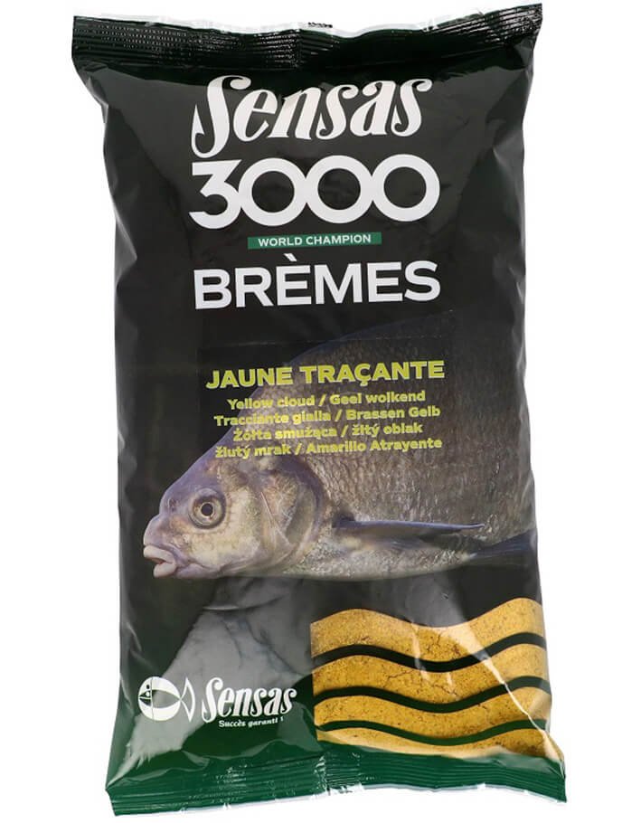 Sensas Krmivo 3000 Bremes Jaune Tracante 1kg