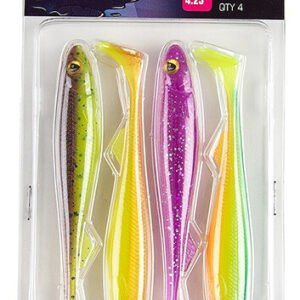 Set nástrah FOX Rage Slick Shad UV Mixed Colour Dĺžka: 9 cm