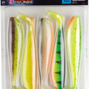 Set nástrah FOX Rage Zander Pro Shads Mixed Colours Dĺžka: 10 cm