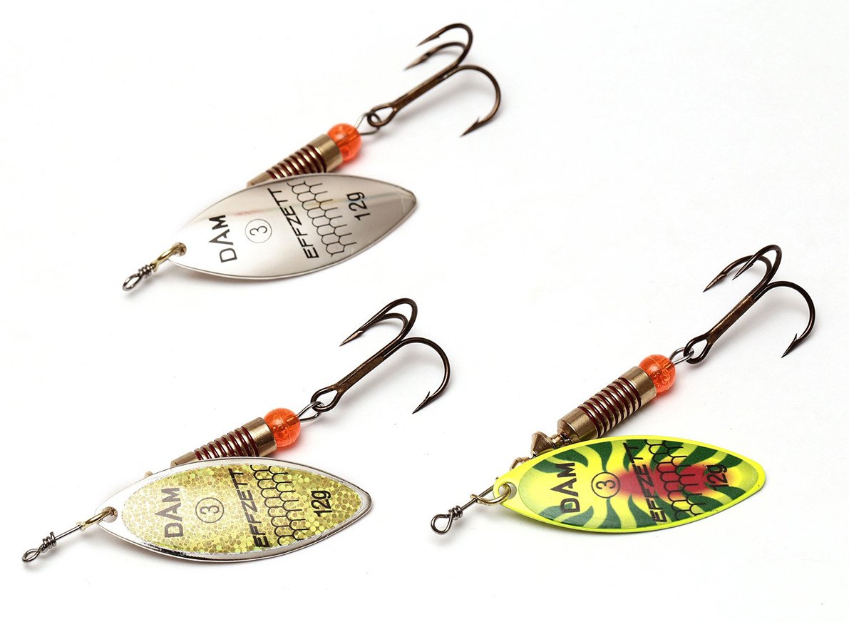 Set rotačiek DAM Effzett Spinner Zander