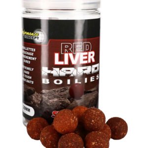 Starbaits Boilies Hard Baits Red Liver 200g 24mm